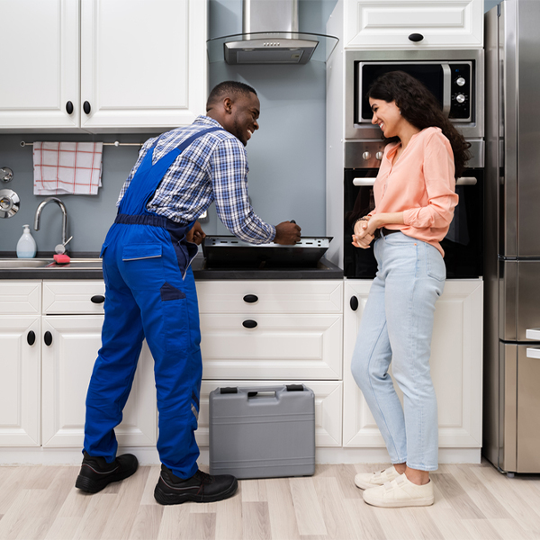 can you provide an estimate for cooktop repair before beginning any work in Upper Tulpehocken